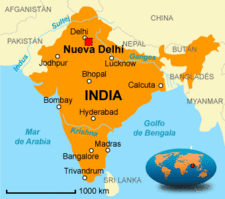 Mapa India